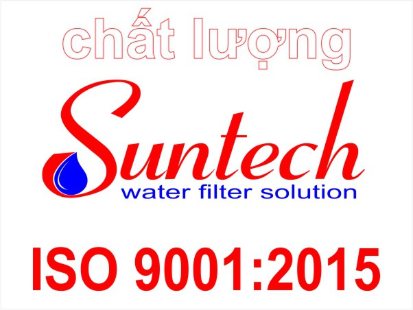 Máy lọc nước Suntech theo tiêu chuẩn ISO