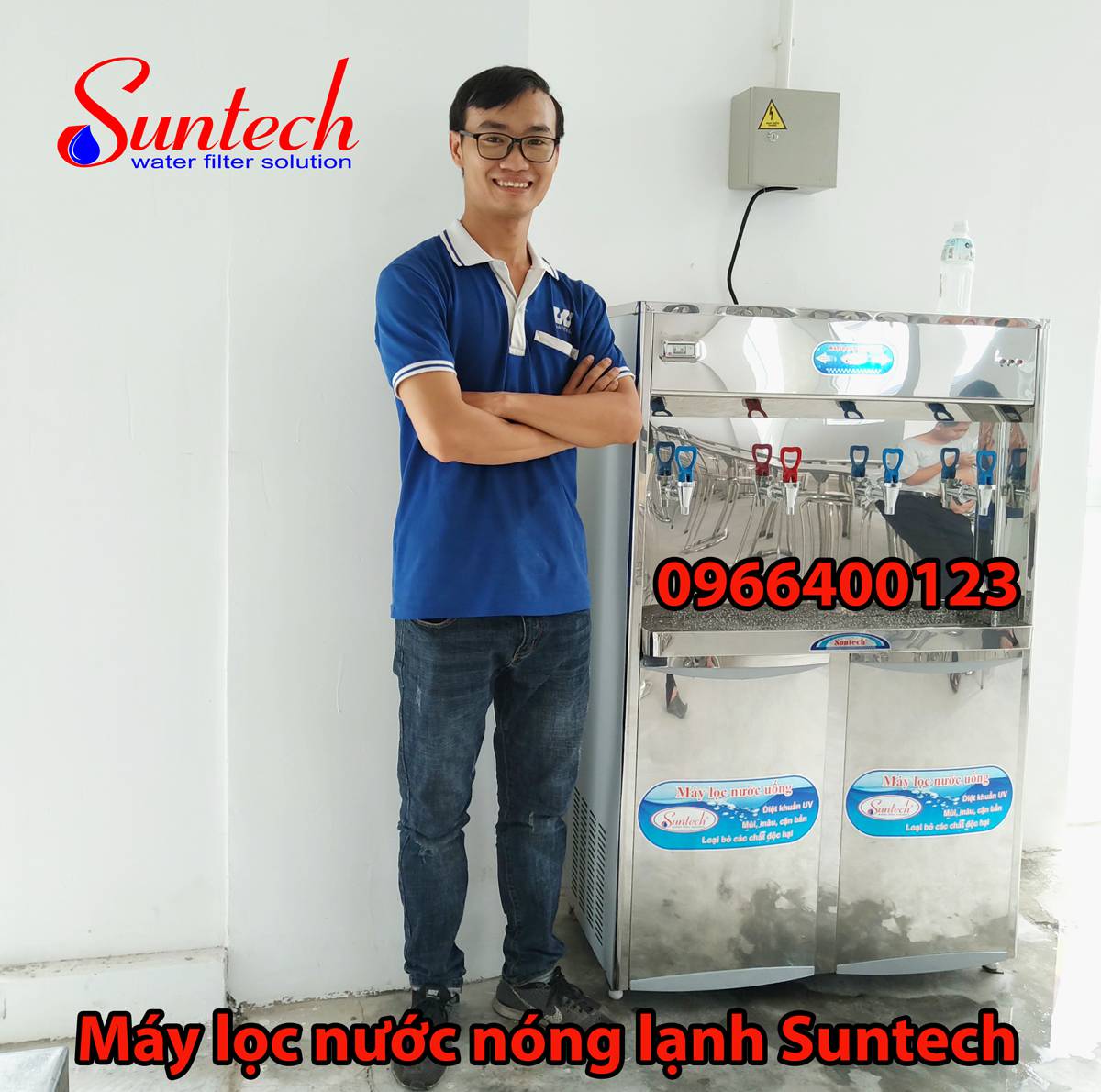 Máy lọc nước Suntech ST-04UF chất lượng ISO 9001:2015