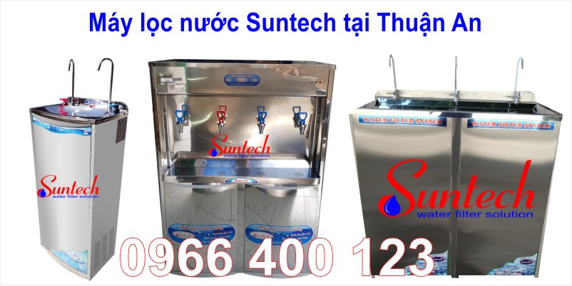 Máy lọc nước nóng lạnh Suntech tại Thuận An