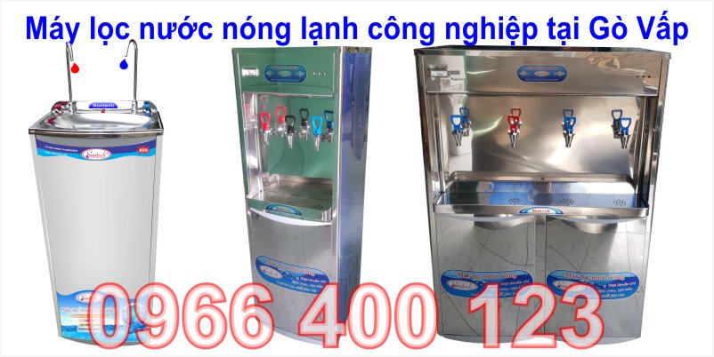 Máy lọc nước nóng lạnh công nghiệp tại Gò Vấp