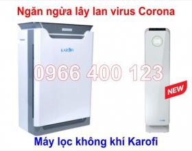 Ngăn ngừa lây lan virus Corona bằng máy lọc không khí Karofi