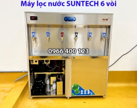 Đánh giá máy lọc nước nóng lạnh công nghiệp SUNTECH 6 vòi model ST-06UF